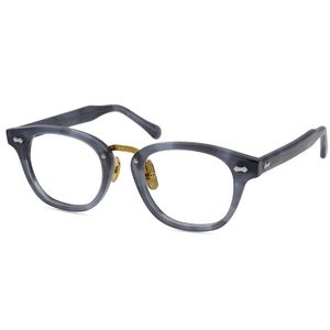 Mens lenzenvloeistof frame mode myopia bril lezen eyewear frame bril frames voor vrouwen mannen brillen pure titanium neus pad met doos