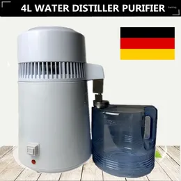 Zuiver water distilleerder 4L tandheelkundige gedistilleerde machine filter roestvrij staal elektrische destillatie Purifie