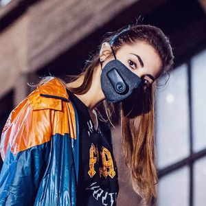 Masque anti-poussière purement électrique purifiant l'air anti-pollution par la poussière PM2 5 respirateur avec valve respirante pour le sport de sécurité sur le lieu de travail de 308J