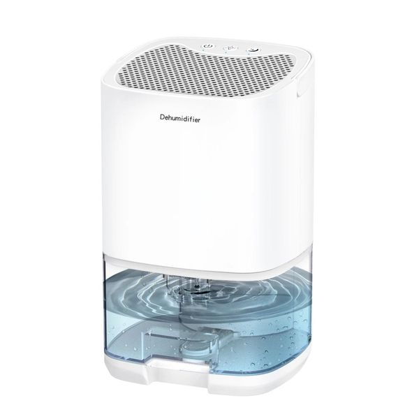 Purificateurs Déshumidificateur Portable Premium 1000ml, purificateur d'air 2 en 1 pour chambre et cuisine, absorbeurs d'humidité muets, sécheur d'air électrique pour la maison