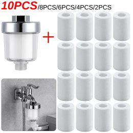 Purifiers 101pcs Universal Faucet Filters Water Outlet Purifier For Kitchen Bathroom Shower Filter + 2pcs PP Cotton Household Accessories