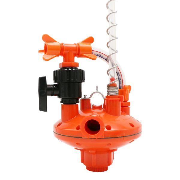 Purificateurs 1PC Orange Percolateur Système de culture de volaille Régulateur de pression d'eau Régulateur de régulation automatique de la pression de régulation