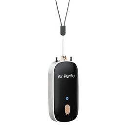 Purificateurs 20 millions de purificateurs d'ions négatifs Personnel portable Mini Portable Portable Clip de collier de travail Purificateur d'air de cou suspendu Purificateur
