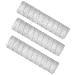 Purificateurs 3PCS Purificateur d'eau 10 pouces String Wound Filtre Cartouche 5 micromètre PP Filtre de coton Filtre Sedmient