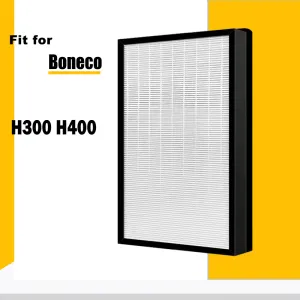 Purifiers luchtreiniger HEPA -filtervervanging voor Boneco H300 H400 HEPA -filter, pollenstoffilter 250*250*30 mm
