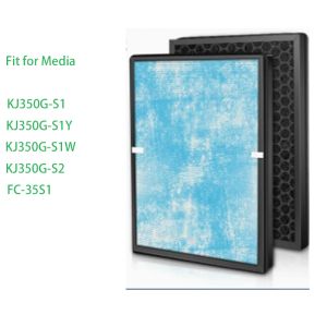 Purifiers combineren filter geschikt voor media KJ350GS1/S1Y/S1W/S2 FC35S1 380*280*45 mm Air Purifier Filter
