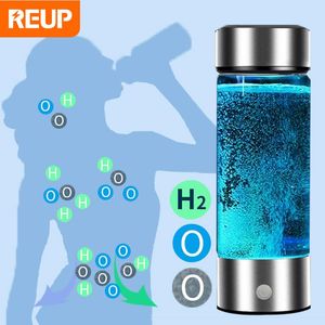 Purificateurs Filtre à eau électrique Générateur d'eau hydrogène bouteille d'eau Ionizer Maker HydrogenRich Water Antioxydants ORP Bouteille d'hydrogène