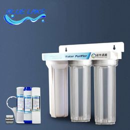 Purifiers Factory Directe verkoop, 10 inch 3 -niveau direct drinkwaterzuiveraar, huishoudelijke keuken voorfilter waterfilter, bescherm gezondheid