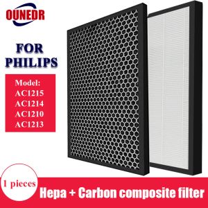 Purifiers FY1410/ FY1413 Vervangende luchtzuiveringsfilter voor Philips AC1215 AC1214 AC1210 AC1213 AC2721 HEPA Filteractivated Carbon Filte