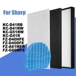 Purificadores FZD40HFE FZD40DFE FZA61MFR Filtro de carbono de carbón Filtro HEPA para el purificador de aire afilado KCD41RB, KCD41RW, KCG51RW, KCG41R