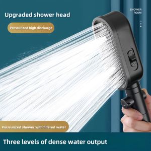 Purificateurs Purifications de douche sous pression à la maison Handles de douche filtrées filtrées Chauffe d'eau de douche de douche accessoires de douche