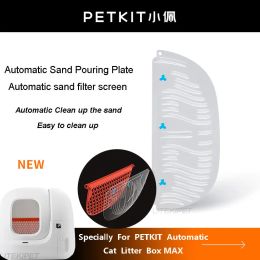 Purificadores Petkit Cat Box Litter Box Automatic Lowering Plate Swering Filter Filtro Filtro Mesh para Pura Max Sandbox Accesorios