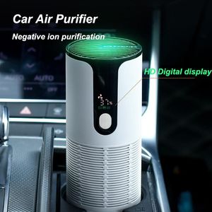 Purifiers draagbare luchtreiniger reiniger negatieve ionengenerator filter rook stofgeur formaldehyde remover auto luchtverfrisser