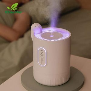 Purificateurs Humidificateur d'air rechargeable portable 330 ml sans fil Diffuseur d'arôme d'huile essentielle Purificateur de pulvérisateur ultrasonique