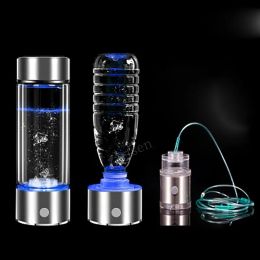 Purifiers SPE/PEM draagbare waterstofgenerator waterfilter ionisator pure H2 rijke waterstof alkalische fles elektrolysis drink waterstof