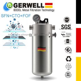 Purifiers hele huis waterfilter, groot geactiveerd koolstofblokfilter vervangen cartridge kokosnoot CTO -filter + SFN -filter + FOF -filter