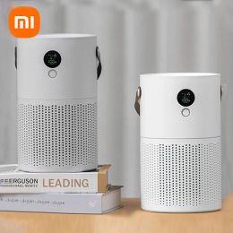 Purificateurs Xiaomi Youpin 2022 Purificateur d'air Générateur d'ions négatifs Moniteur à domicile Affichage Dissolvant rechargeable Formaldéhyde Nettoyeur portable