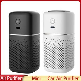 Purificateurs Xiaomi Youpin 2022 Nouveau purificateur d'air Mini Cleaner Ion négatif USB Accueil Supprimer le formaldéhyde Accessoires de voiture Portable Air Freshen