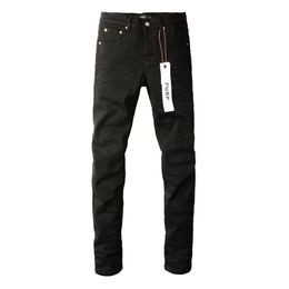 PURP Designer Amerikaans zwart katoen High Street Strech Slim Fit Distressed Fashion Jeans Denim Pant