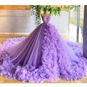 Violet 2024 Vintage Floral Quinceanera Robes V Cou Sans Manches En Dentelle Appliques Robes De Bal Robe De Novia Sur Mesure 328 328