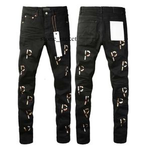 Violet Marque Tendance De La Mode Kusbi Designer Ksubi Hommes Jeans Skinny Denim Pantalon En Détresse Ripped Biker Noir Jean Slim Fit Moto 8701