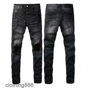 Purple Brand Jeans 2024 Spring Designer Mens denim broek modeblokken recht ontwerp retro streetwear casual zweetwinning