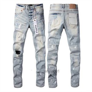 Purple Brand Jeans 2024 Spring Designer Mens denim broek modebroek recht ontwerp retro streetwear casual zweetbroeken 7KLS