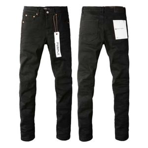 Purple Brand Jeans American High Street Noir Plissé Basic22q8 154