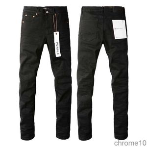 Jeans de marque violette American High Street Black Pleed Basicl2JP A6F0 A6F0 Y0BK