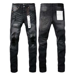 Jeans Purple Brand American High Street Black Hole Shop