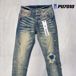 Purple Brand Jeans American High Street Made Mud Jaune Washa49zA49Z