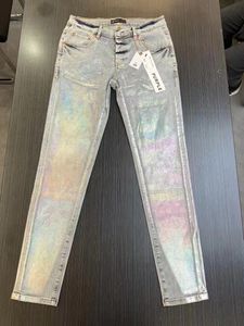 Purple Brand jeans Designer hommes jeans fabricants direct spot américain haute rue trous pour faire vieux