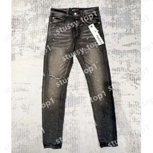 Jeans de marca púrpura Tendencia de moda Jeans Kusbi Diseñador Jeans Ksubi Jeans ajustados para hombre 2024 Pantalón de mezclilla de lujo Biker rasgado desgastado Jean negro Jeans ajustados 794