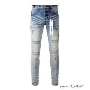 Paarse merk jeans modetrend kusbi jeans ontwerper ksubi jeans heren skinny jeans 2024 luxe denim pant benkeurde noodlijdende fietser zwarte Jean Slim Fit Jeans 6557