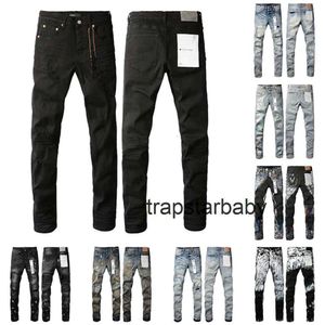 Brand Purple Brand Pantalons Mens Designer Designer Jean Womens Jeans Ligne Low Rise Retro Streetwear Sweatpants Denim Cargo Hip Black Pantalon 197