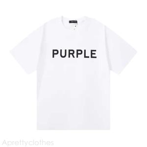 Purple Brand Purple Jeans 2024 Nouveau T-shirt Designer Tees Hommes T-shirts Femmes Vêtements en vrac Designers de luxe à manches courtes Spring Summer Tide Tee 878