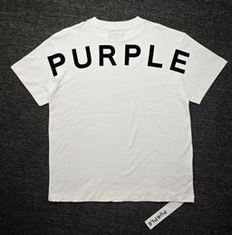 Chemise de marque violette t-shirt d'été hommes femmes designer chemise violette tee-shirt à manches courtes séchage rapide dessus respirants rh chemise décontractée polos high street hip hop