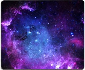 Purple Galaxy Mouse Pad Professional Gaming Mouse Mat Waterproof Non-Slip Rubber Base Mousepad for Office Home Laptop Computer
