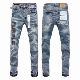 Jean violet jeans en denim pantalon pour hommes de designer jean jean hommes pantalons noirs haut de gamme de conception directe rétro streetwear pantalon décontracté designers joggers pant