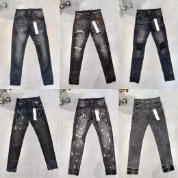 Pantalones de jeans púrpura pantalones para hombres diseñador jeans jean hombres pantalones negros de alta gama Diseño directo Retro Streetwear Casual Sweing Sweinters Joggers Pant