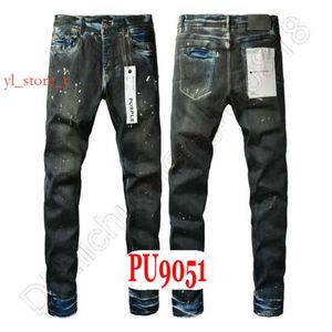 Jean violet pantalon denim pour hommes concepteurs de jeans hommes noirs ksubi jeans haut de gamme de qualité directe de qualité droite streetwear pantalon de survêtement décontracté 6942