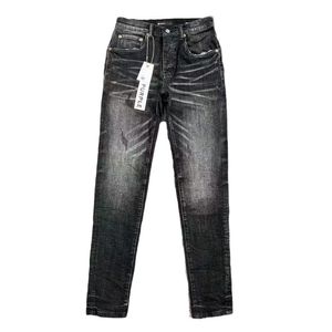 Purple Jeans Designer Marque exclusive Version correcte Marque Elastic Casual Long Mens Summer Nouveau