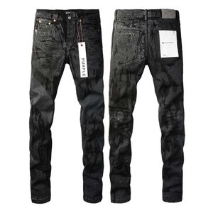 jeans violets jeans de créateur pour hommes pantalons skinny droits jeans baggy denim jean européen hombre pantalons pour hommes pantalons biker broderie déchiré pour la tendance 29-40 J9026