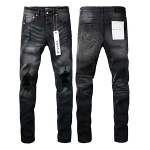 paarse jeans designer jeans voor heren Rechte skinny broek jeans baggy denim Europese jean hombre herenbroek broek biker borduurwerk gescheurd voor trend 29-40 J9029