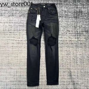 Jeans pourpre concepteur pour hommes en jean de haute qualité marque de luxe de haute qualité concepteur de jeans vintage street pantalon droit à la mode