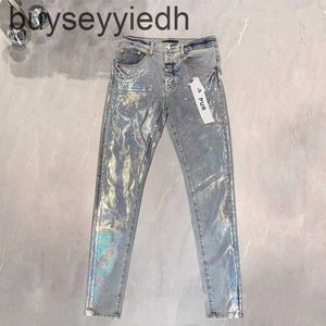 Purple Jeans Designer Hommes Femmes Denim Pant Distressed Ripped Biker Jean Slim Fit Moto hommes vêtements Taille 30-40 cwIArH