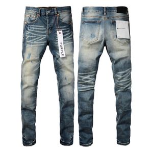 paarse jeans ksubi designer jeans voor heren ruïne broek robin gat hogere baggy jeans true religions jeans amris merk denim street verf graffiti broek 821