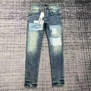 Violet Jeans Hommes Designer Antiaging Slim Fit Casual Jeans Pu2023900 Taille 30-32-34-369tef