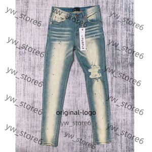 Jeans pourpre jeans de concepteur de jeans masculin pourpre masque masculin bleu bleu violet jeans jeans high street denim peinture graffiti motif graffiti endommagé pantalon skinny 2684