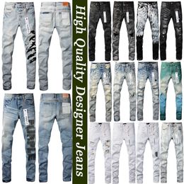 jean pourpre jeans concepteur de concepteur hommes hommes pantalon noir high street pantalon de qualité supérieure jean de taille finale
